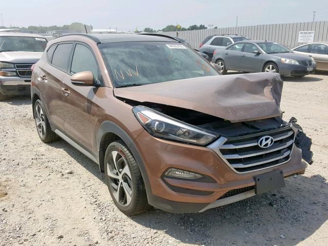 KM8J3CA23HU554520 - 2017 HYUNDAI TUCSON LIM BROWN photo 1