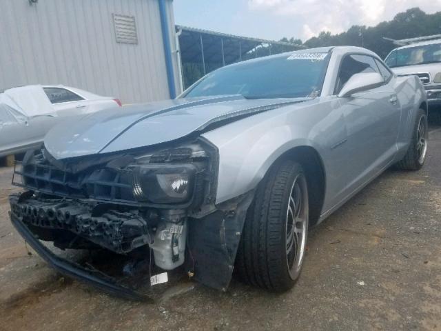 2G1FA1E38C9166446 - 2012 CHEVROLET CAMARO LS GRAY photo 2