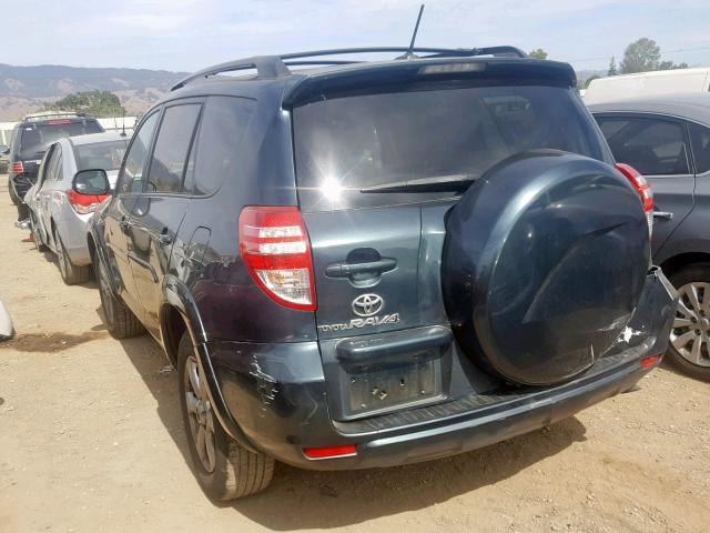 2T3YF4DV8BW099969 - 2011 TOYOTA RAV4 LIMIT GRAY photo 3