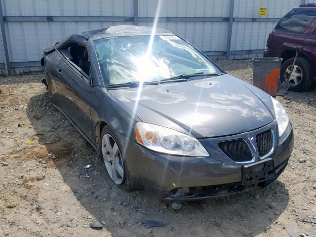 1G2ZH35N274155419 - 2007 PONTIAC G6 GT CHARCOAL photo 1