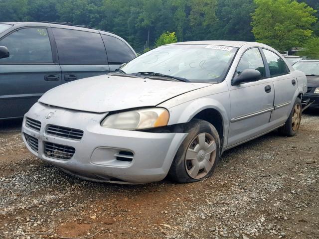 1B3EL36XX3N516992 - 2003 DODGE STRATUS SE SILVER photo 2