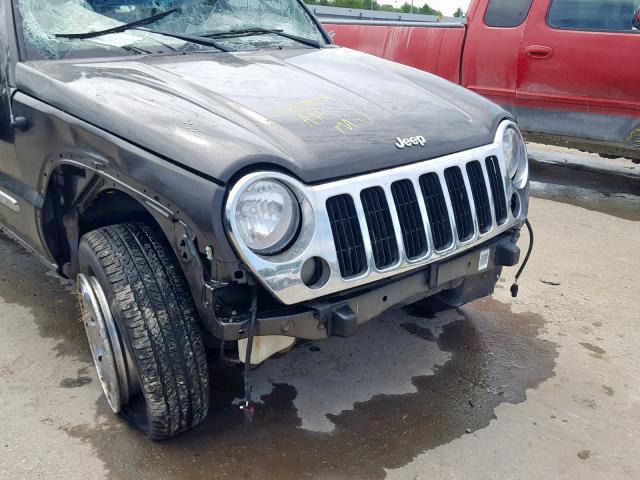 1J4GL58K45W725947 - 2005 JEEP LIBERTY LI GRAY photo 10