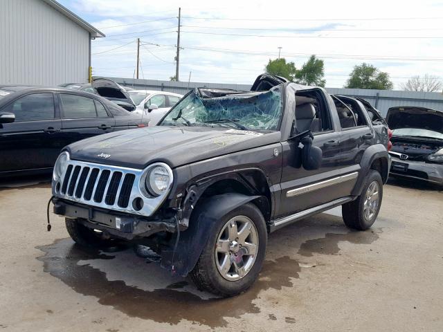 1J4GL58K45W725947 - 2005 JEEP LIBERTY LI GRAY photo 2