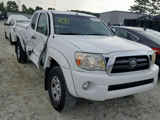 5TETU62N37Z365120 - 2007 TOYOTA TACOMA PRE WHITE photo 1