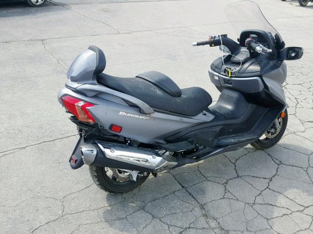 JS1CP51B7F2100450 - 2015 SUZUKI AN650 A GRAY photo 4