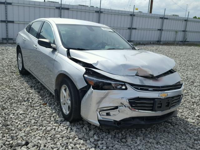 1G1ZB5ST9HF136585 - 2017 CHEVROLET MALIBU LS SILVER photo 1