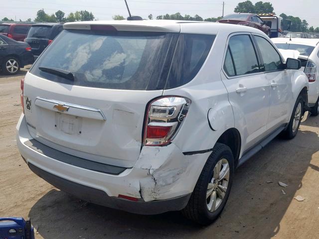 2GNALAEK0H1516944 - 2017 CHEVROLET EQUINOX L WHITE photo 4