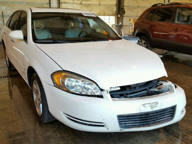 2G1WU58R079413821 - 2007 CHEVROLET IMPALA LTZ WHITE photo 1