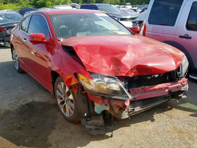 1HGCT1B88EA009190 - 2014 HONDA ACCORD EXL RED photo 1