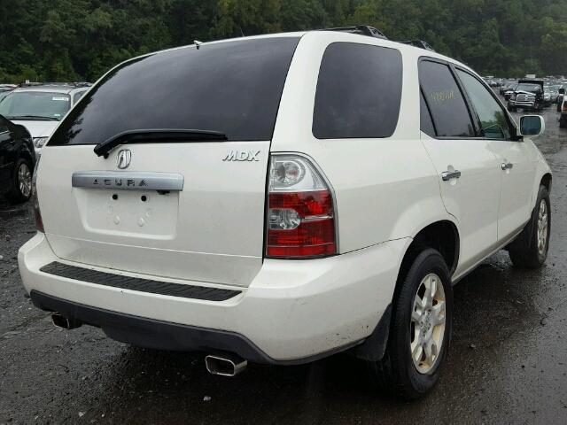 2HNYD18906H515966 - 2006 ACURA MDX TOURIN WHITE photo 4