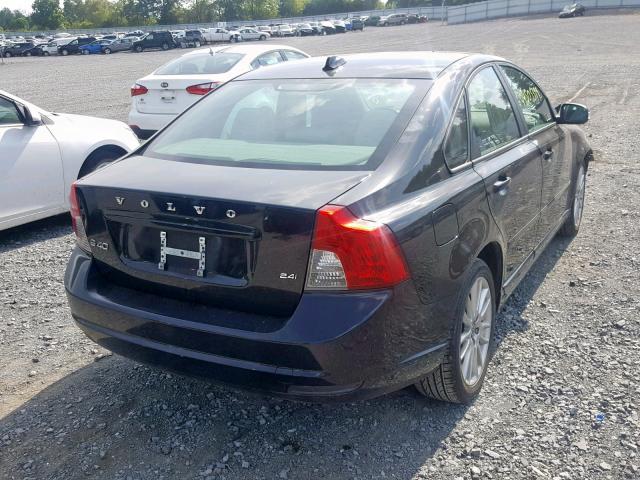 YV1382MS4A2491301 - 2010 VOLVO S40 2.4I BLACK photo 4