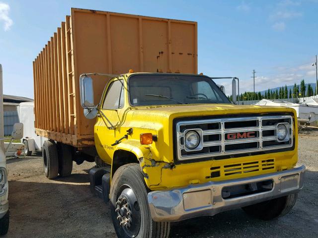 1GDM7D1G7KV515921 - 1989 GMC C7000 C7D0 YELLOW photo 1