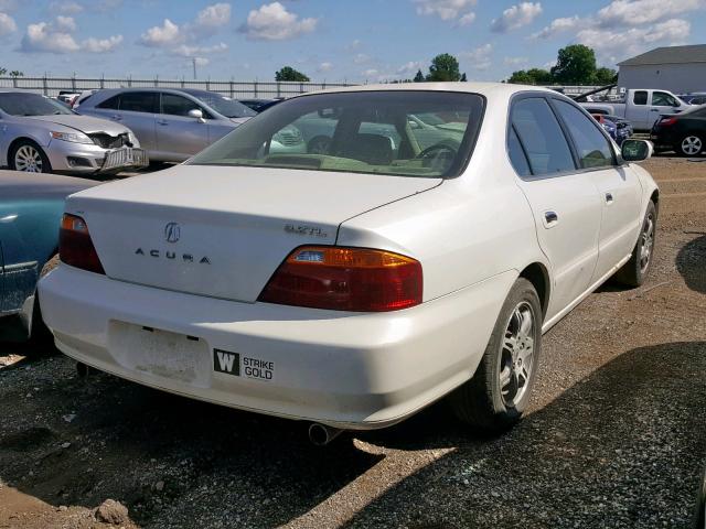 19UUA5660YA060052 - 2000 ACURA 3.2TL WHITE photo 4