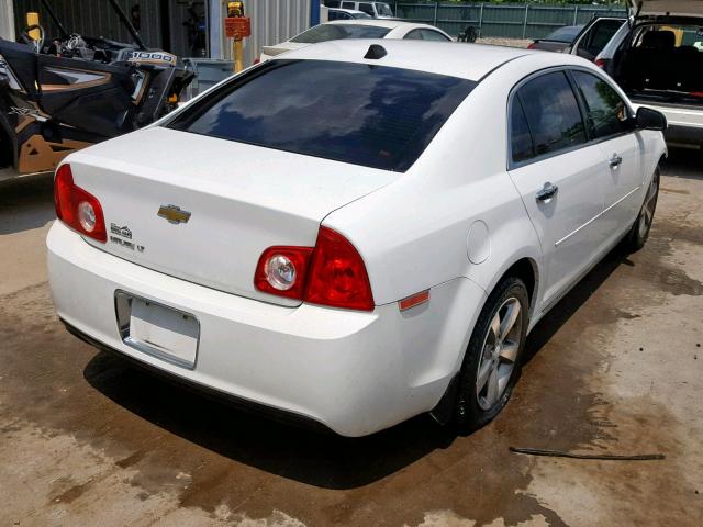 1G1ZC5E03CF336420 - 2012 CHEVROLET MALIBU 1LT WHITE photo 4