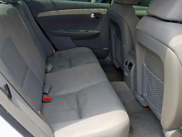 1G1ZC5E03CF336420 - 2012 CHEVROLET MALIBU 1LT WHITE photo 6