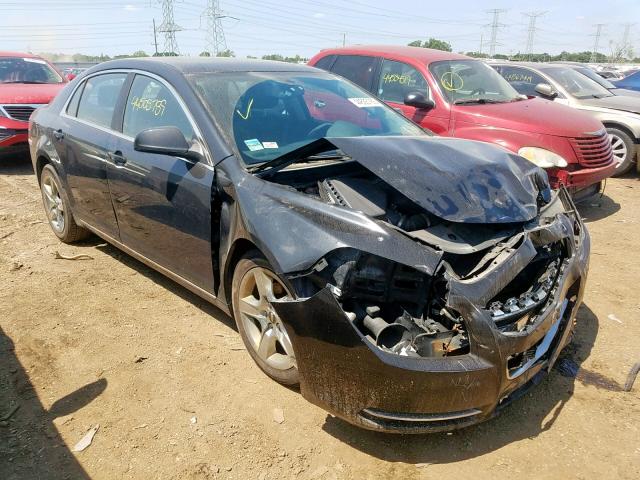 1G1ZC5EB4AF309628 - 2010 CHEVROLET MALIBU 1LT BLACK photo 1