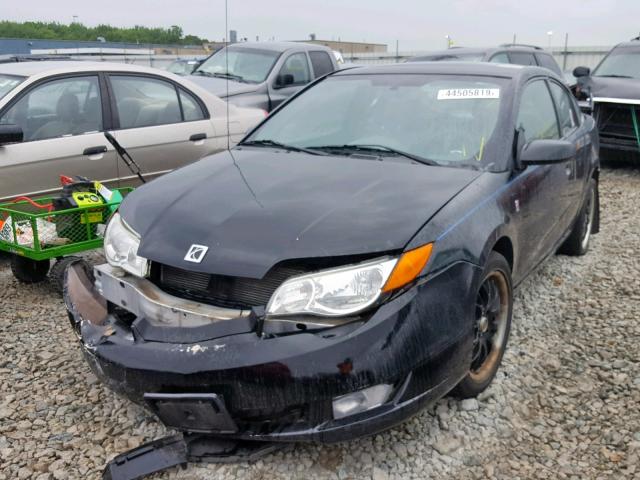 1G8AV15B57Z104960 - 2007 SATURN ION LEVEL BLACK photo 2