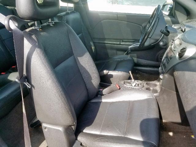 1G8AV15B57Z104960 - 2007 SATURN ION LEVEL BLACK photo 5