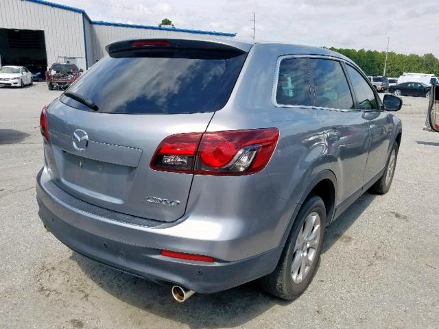 JM3TB2CA9D0422014 - 2013 MAZDA CX-9 TOURI SILVER photo 4