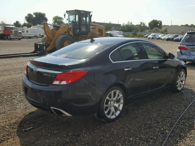 2G4GV5GV4C9179339 - 2012 BUICK REGAL GS BLACK photo 4