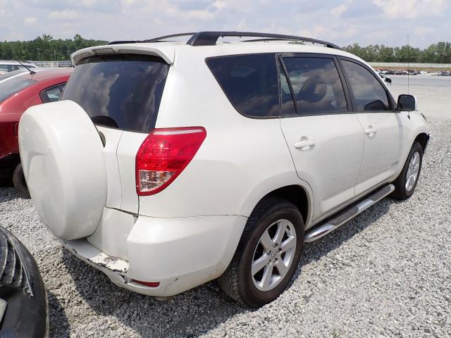 JTMZD31V875064453 - 2007 TOYOTA RAV4 LIMIT WHITE photo 4