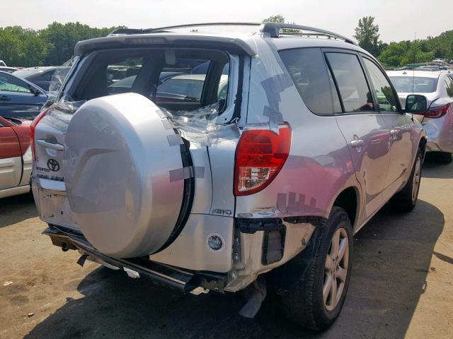 JTMBD31V165046778 - 2006 TOYOTA RAV4 LIMIT SILVER photo 4