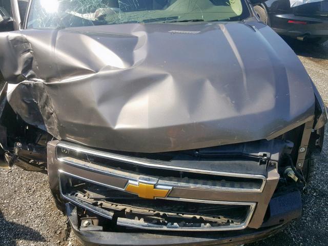 1GNSKBE07DR142622 - 2013 CHEVROLET TAHOE K150 GRAY photo 7