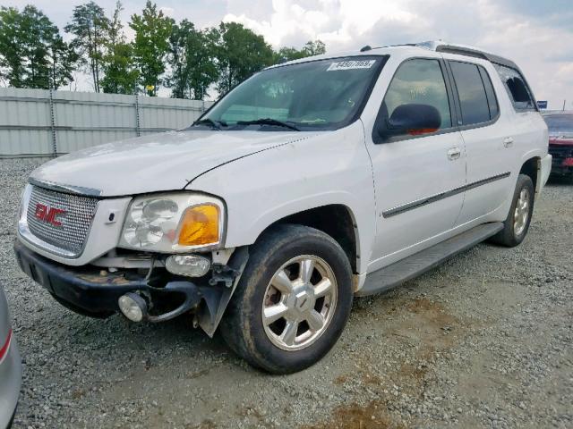 1GKET12SX56122181 - 2005 GMC ENVOY XUV WHITE photo 2