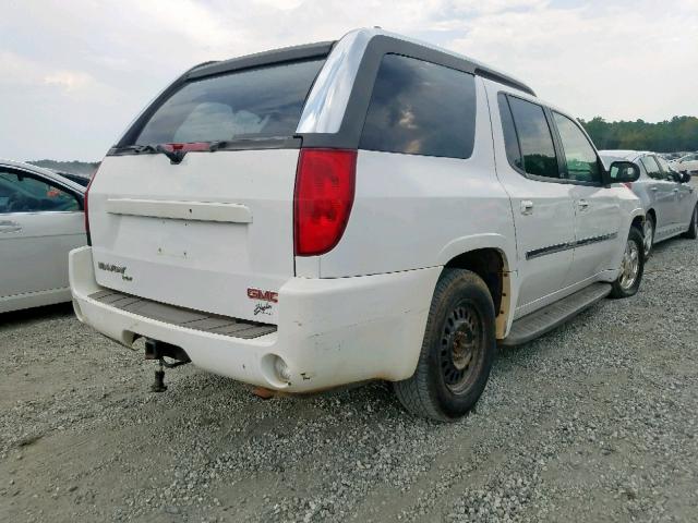 1GKET12SX56122181 - 2005 GMC ENVOY XUV WHITE photo 4