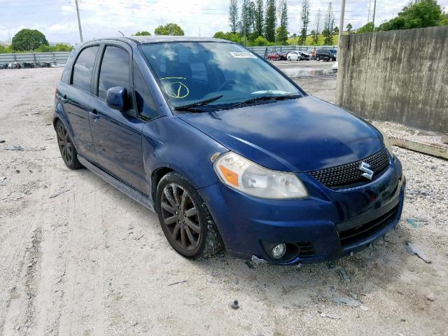 JS2YA5A55B6300260 - 2011 SUZUKI SX4 BLUE photo 1