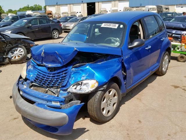 3C4FY48B03T531688 - 2003 CHRYSLER PT CRUISER BLUE photo 2