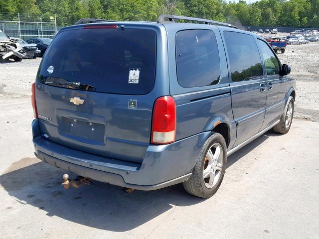 1GNDV23L25D215116 - 2005 CHEVROLET UPLANDER L 蓝色 照片 4