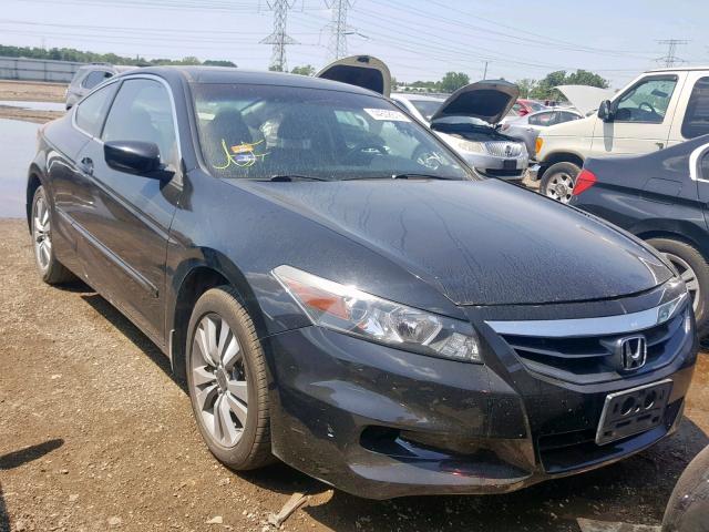 1HGCS1B86BA007081 - 2011 HONDA ACCORD EXL BLACK photo 1