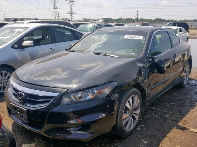 1HGCS1B86BA007081 - 2011 HONDA ACCORD EXL BLACK photo 2