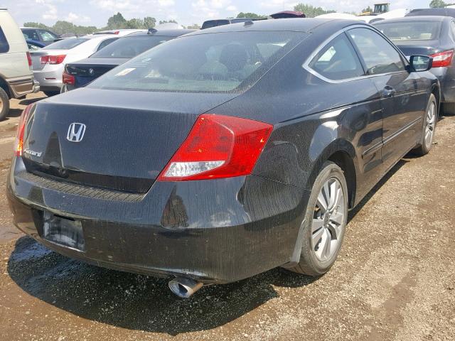 1HGCS1B86BA007081 - 2011 HONDA ACCORD EXL BLACK photo 4