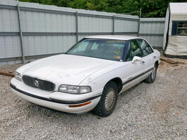 1G4HP52K5XH440698 - 1999 BUICK LESABRE CU WHITE photo 2