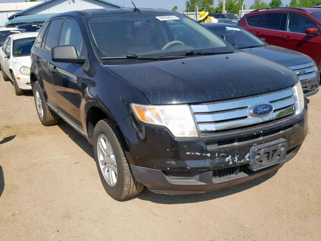 2FMDK36C88BA62962 - 2008 FORD EDGE SE BLACK photo 1