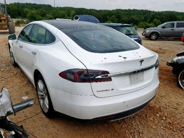 5YJSA1E2XGF120258 - 2016 TESLA MODEL S WHITE photo 3