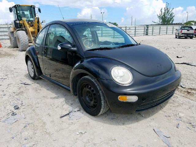 3VWBK21C93M443656 - 2003 VOLKSWAGEN NEW BEETLE შავი ფოტო 1