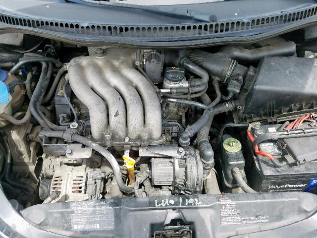 3VWBK21C93M443656 - 2003 VOLKSWAGEN NEW BEETLE შავი ფოტო 7