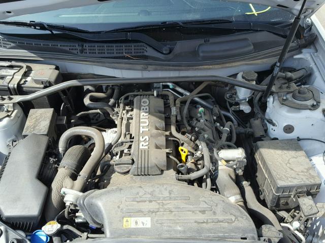 KMHHT6KD5DU110016 - 2013 HYUNDAI GENESIS CO SILVER photo 7