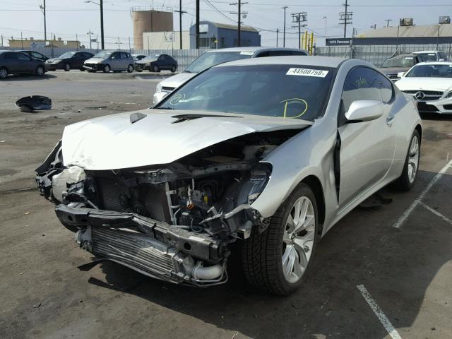 KMHHT6KD5DU110016 - 2013 HYUNDAI GENESIS CO SILVER photo 9