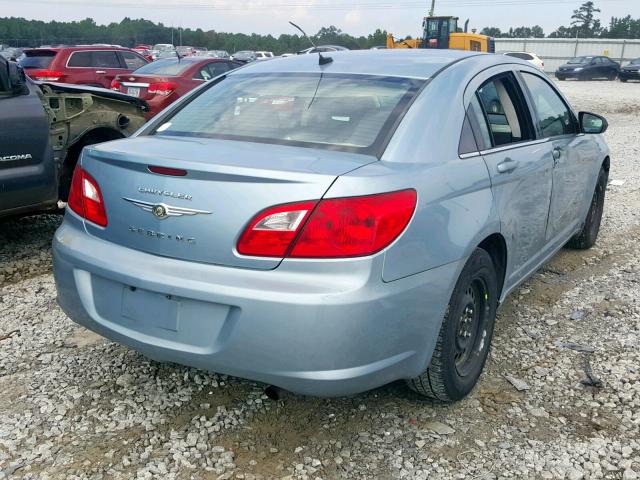 1C3LC46B19N524850 - 2009 CHRYSLER SEBRING LX BLUE photo 4