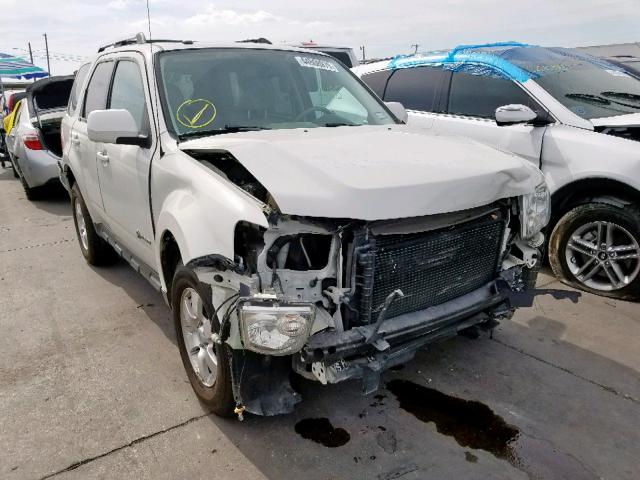 1FMCU49359KA59743 - 2009 FORD ESCAPE HYB WHITE photo 1