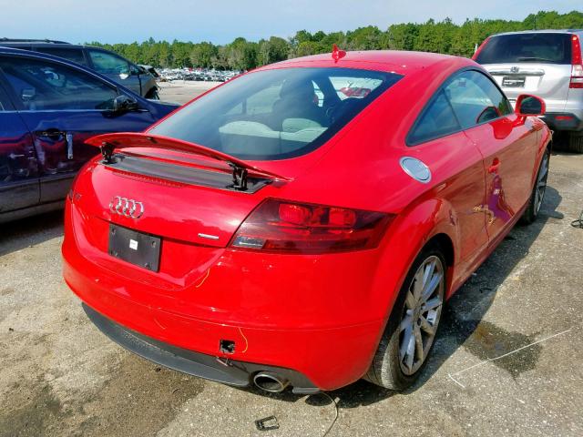 TRUBFAFK0C1000462 - 2012 AUDI TT PREMIUM RED photo 4