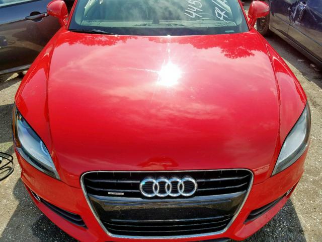 TRUBFAFK0C1000462 - 2012 AUDI TT PREMIUM RED photo 7