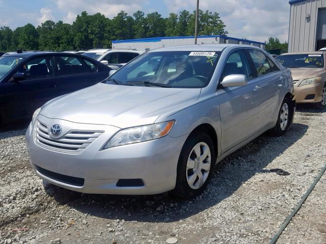 4T1BE46K37U069385 - 2007 TOYOTA CAMRY NEW SILVER photo 2