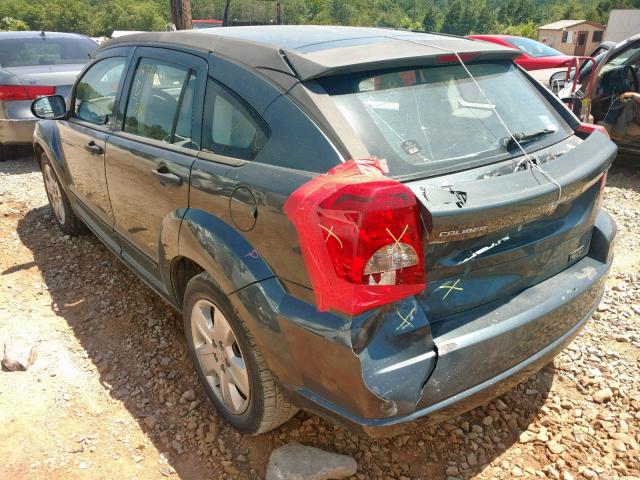 1B3HB48B97D173756 - 2007 DODGE CALIBER SX GRAY photo 3