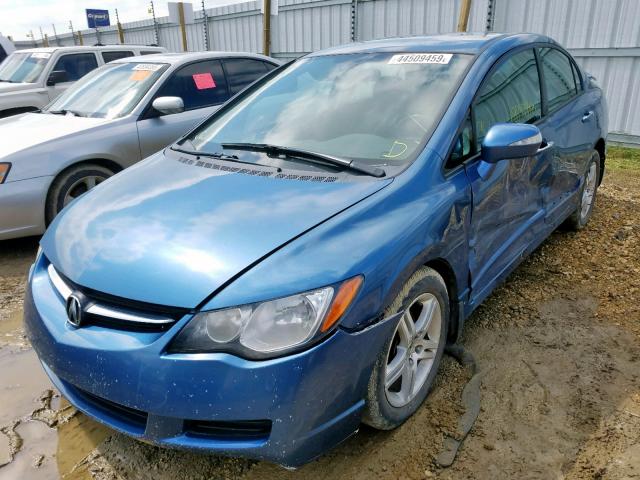 2HHFD565X6H204109 - 2006 ACURA CSX TOURIN BLUE photo 2