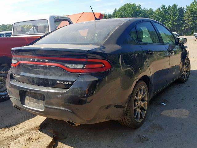 1C3CDFBA0DD336504 - 2013 DODGE DART SXT BLACK photo 4